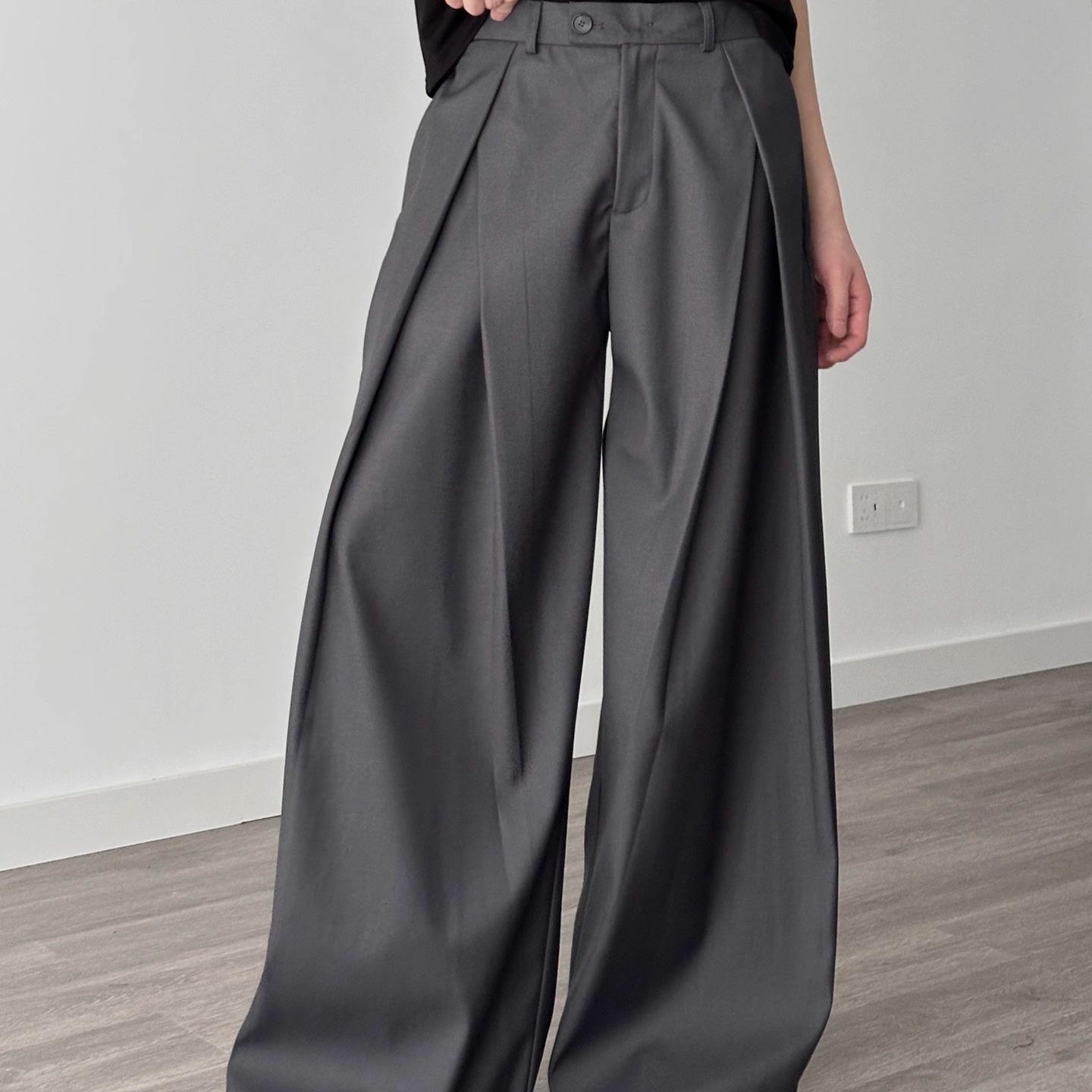 2025 New Black Suit Pants Men  - Street Fashion Men 2025 评论和价格