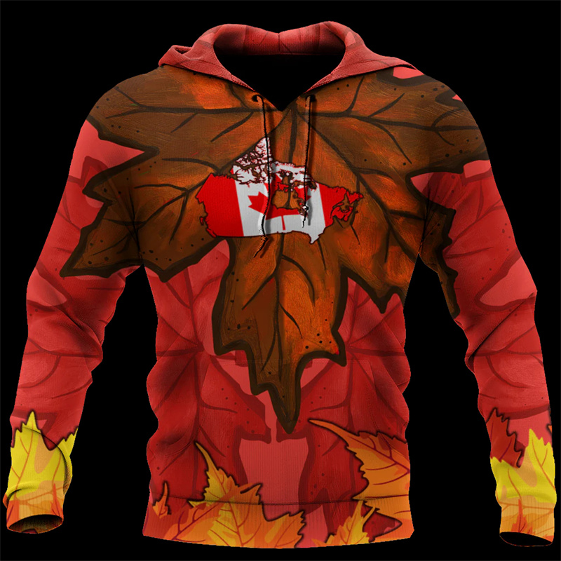 Canada Maple Leaf 3d Printed H - Street Fashion Canada 评论和价格