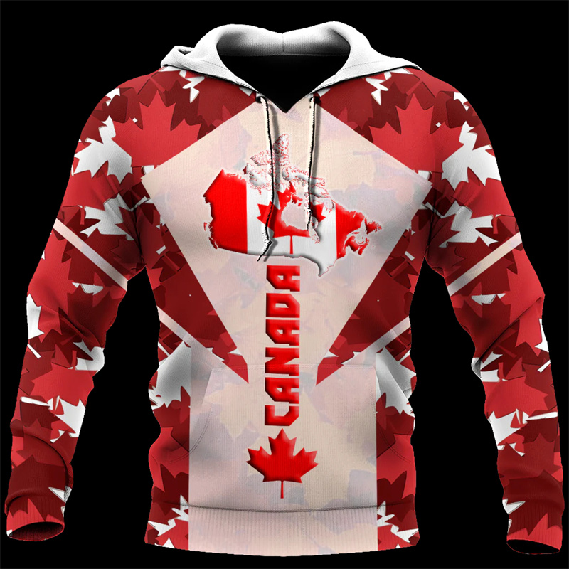 Canada Maple Leaf 3d Printed H - Street Fashion Canada 评论和价格