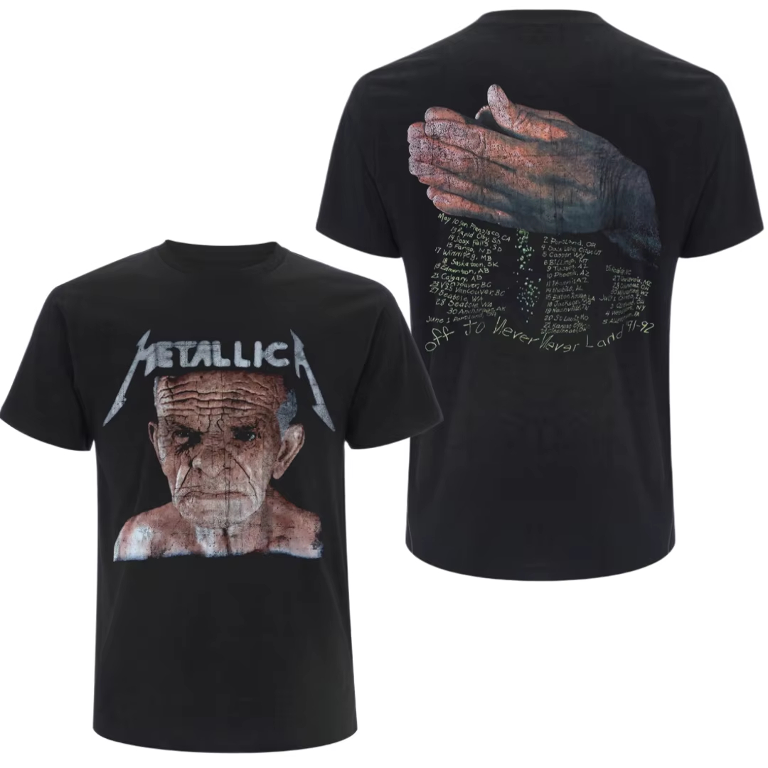 2026 New METALLICA - ORIGINAL  - Street Fashion For Short Guys 评论和价格