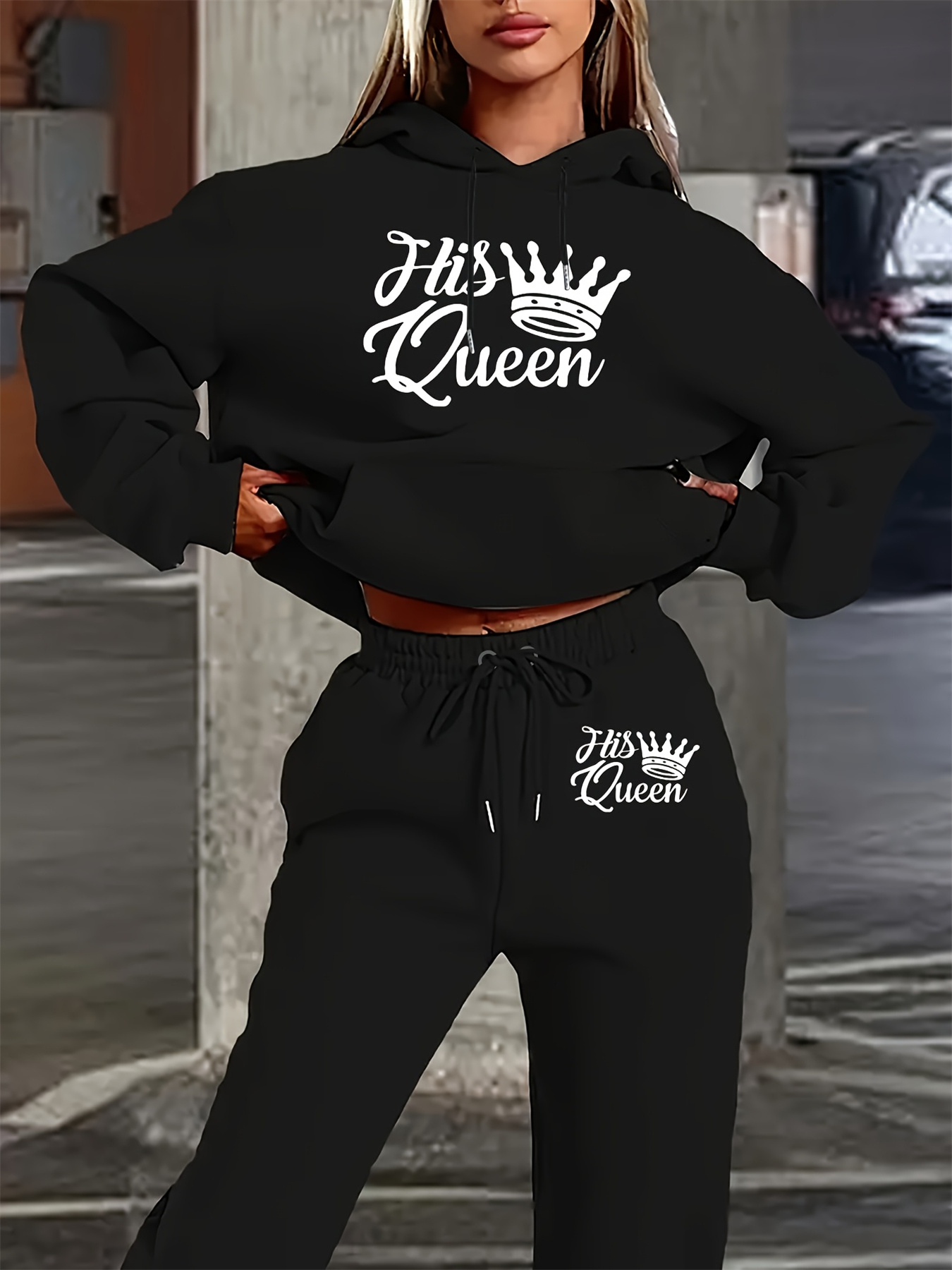 Women's Autumn/Winter Hoodie+S - Queen Street Fashion 评论和价格