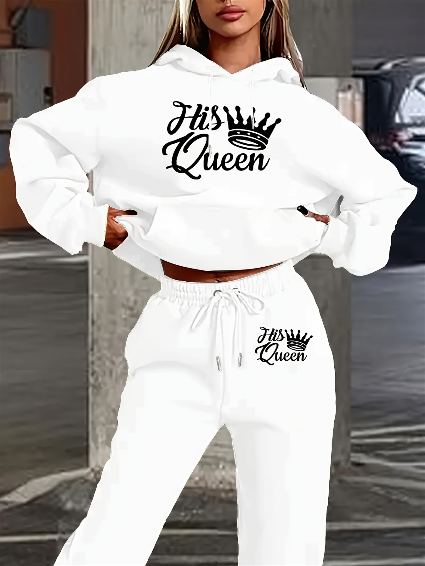 Women's Autumn/Winter Hoodie+S - Queen Street Fashion 评论和价格