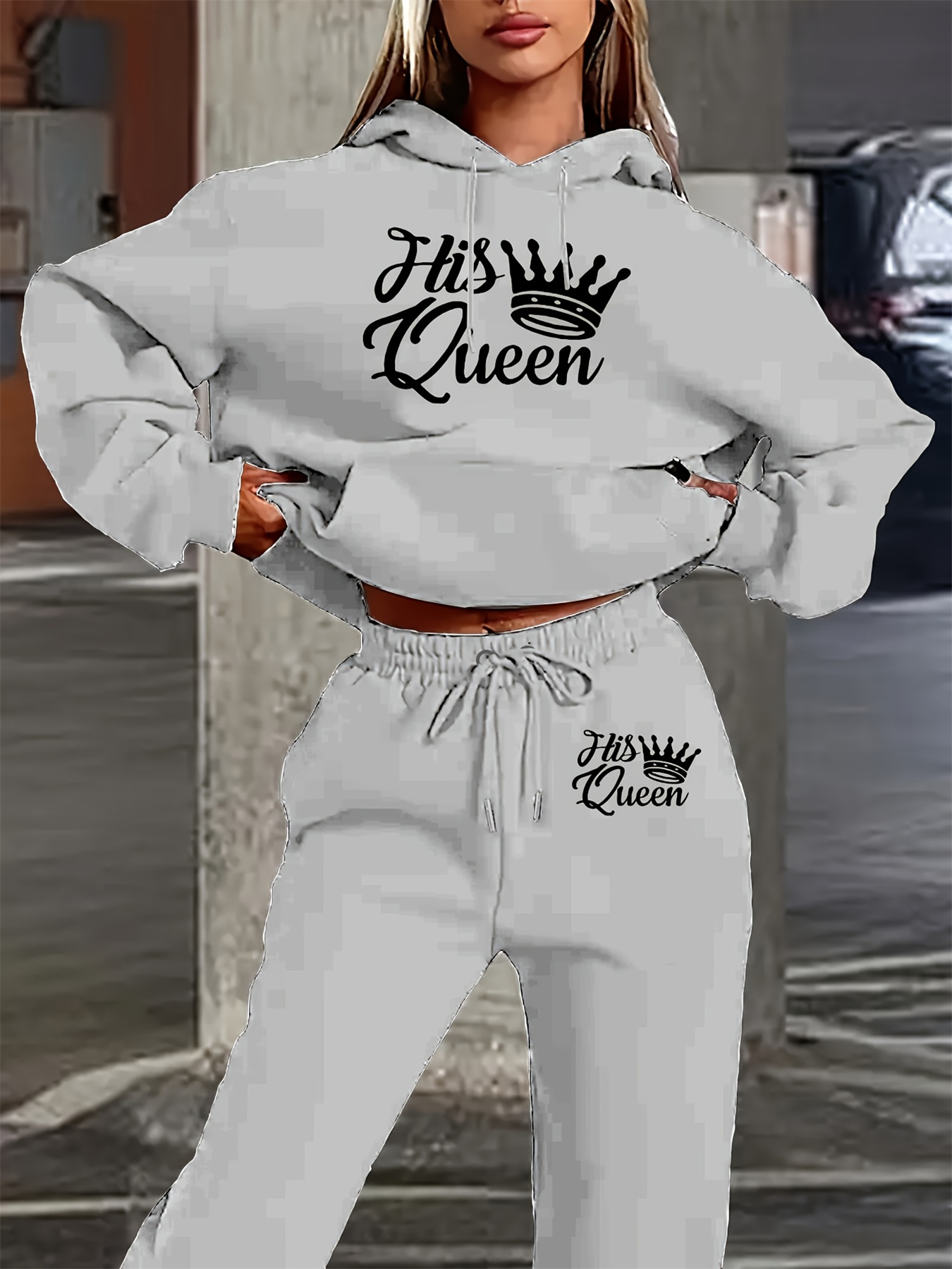 Women's Autumn/Winter Hoodie+S - Queen Street Fashion 评论和价格