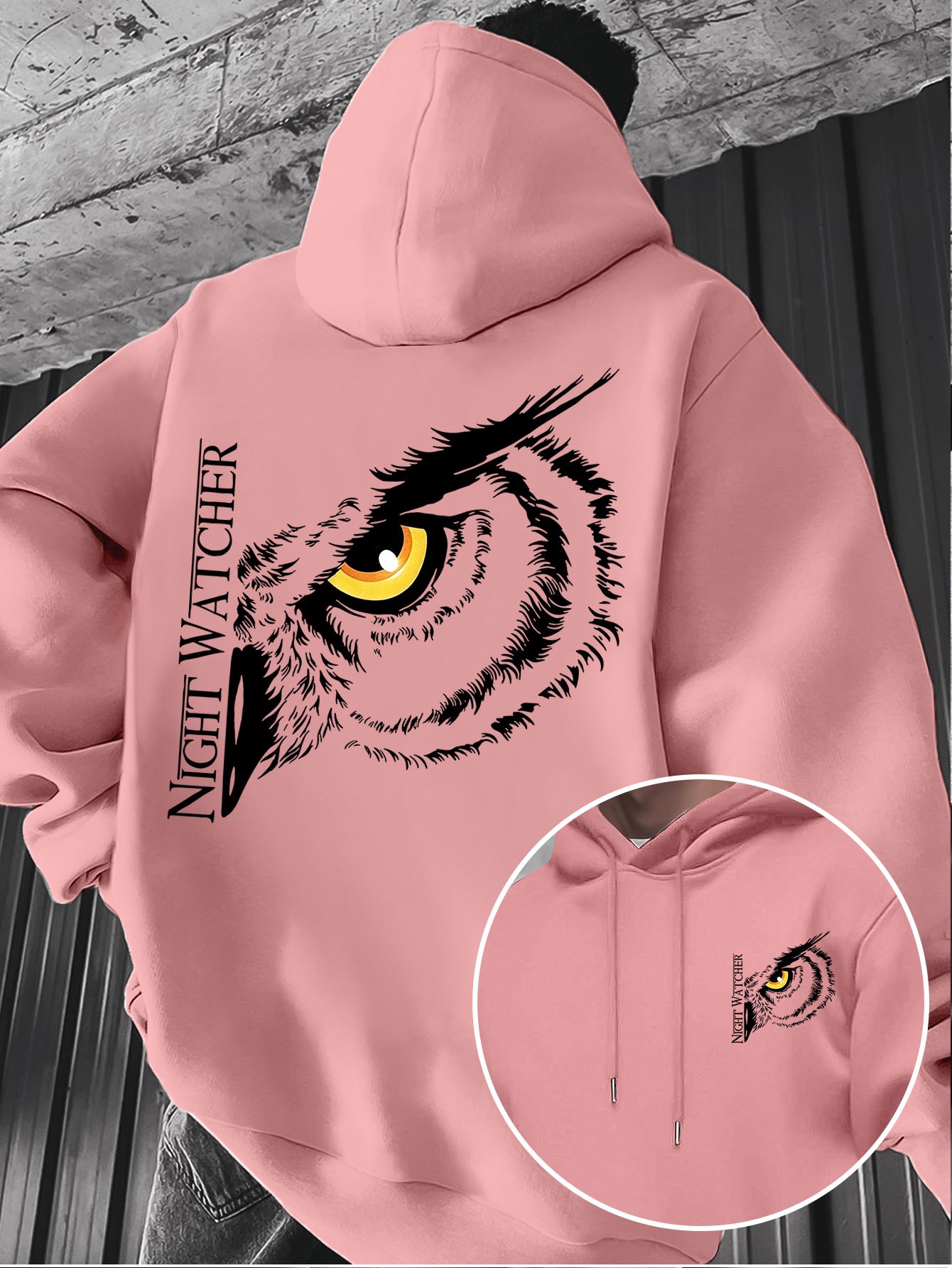 Night owl big eye pattern prin - Fashion Street Night 评论和价格