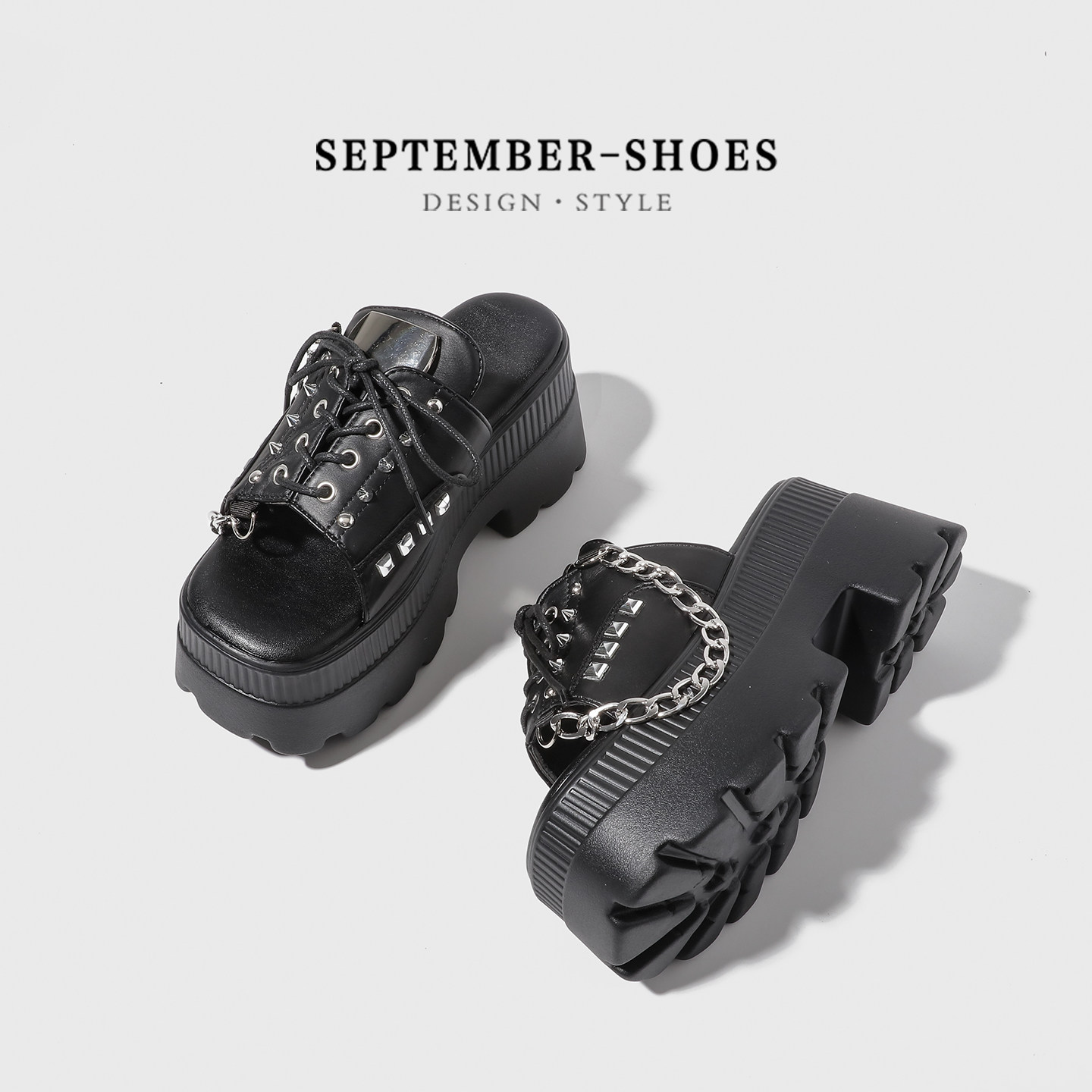 Y2k Gothic Punk Women Platform - Street Fashion Y2K 评论和价格