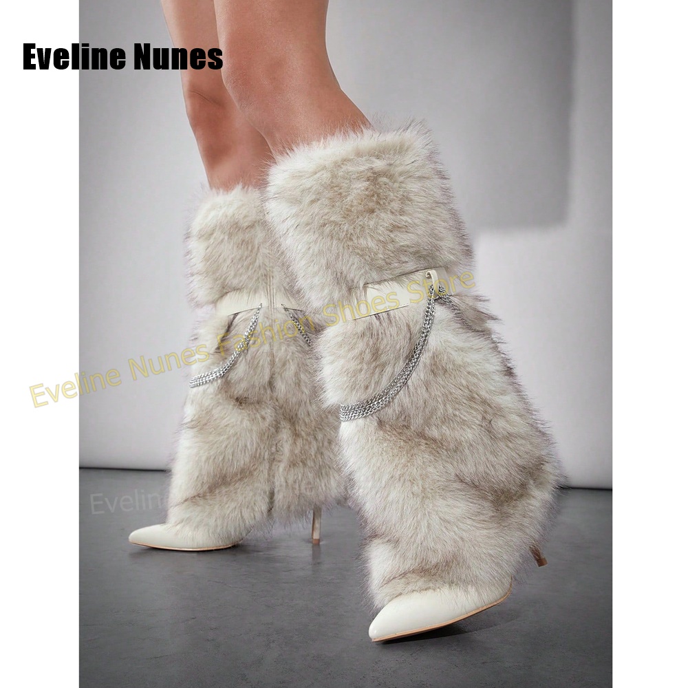 Y2K Trendy Women Fluffy Furry  - Street Fashion Y2K 评论和价格