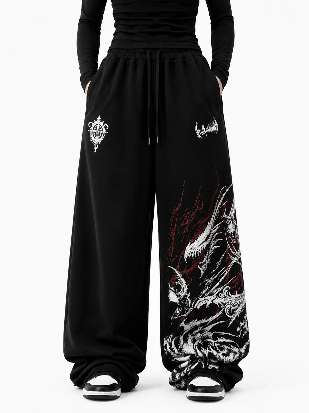 Men Vintage Ink Dragon Totem C - Fashion Street Night 评论和价格
